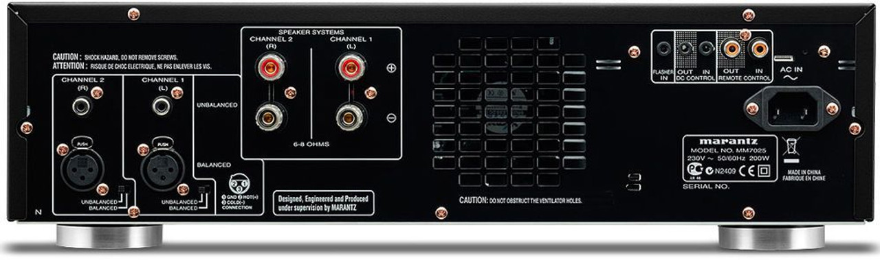 Marantz® MM7025 2 Channel Power Amplifier