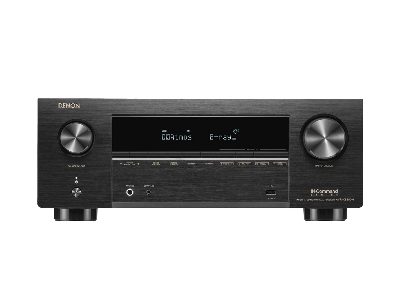 Denon AVR-X3800H 9.4-Channel Network A/V Receiver AVR-X3800H B&H