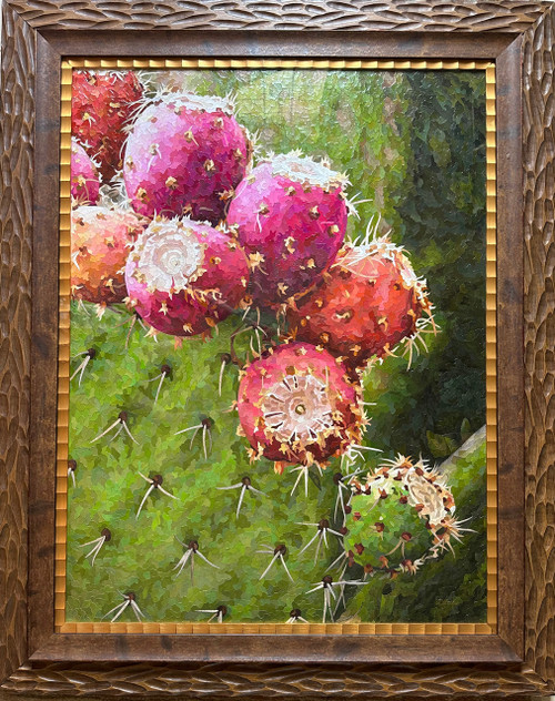 Desert Gems / on metal -  mosaic giclee' 4/12