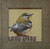 On the Fence /  Palm Warbler - mosaic giclee'