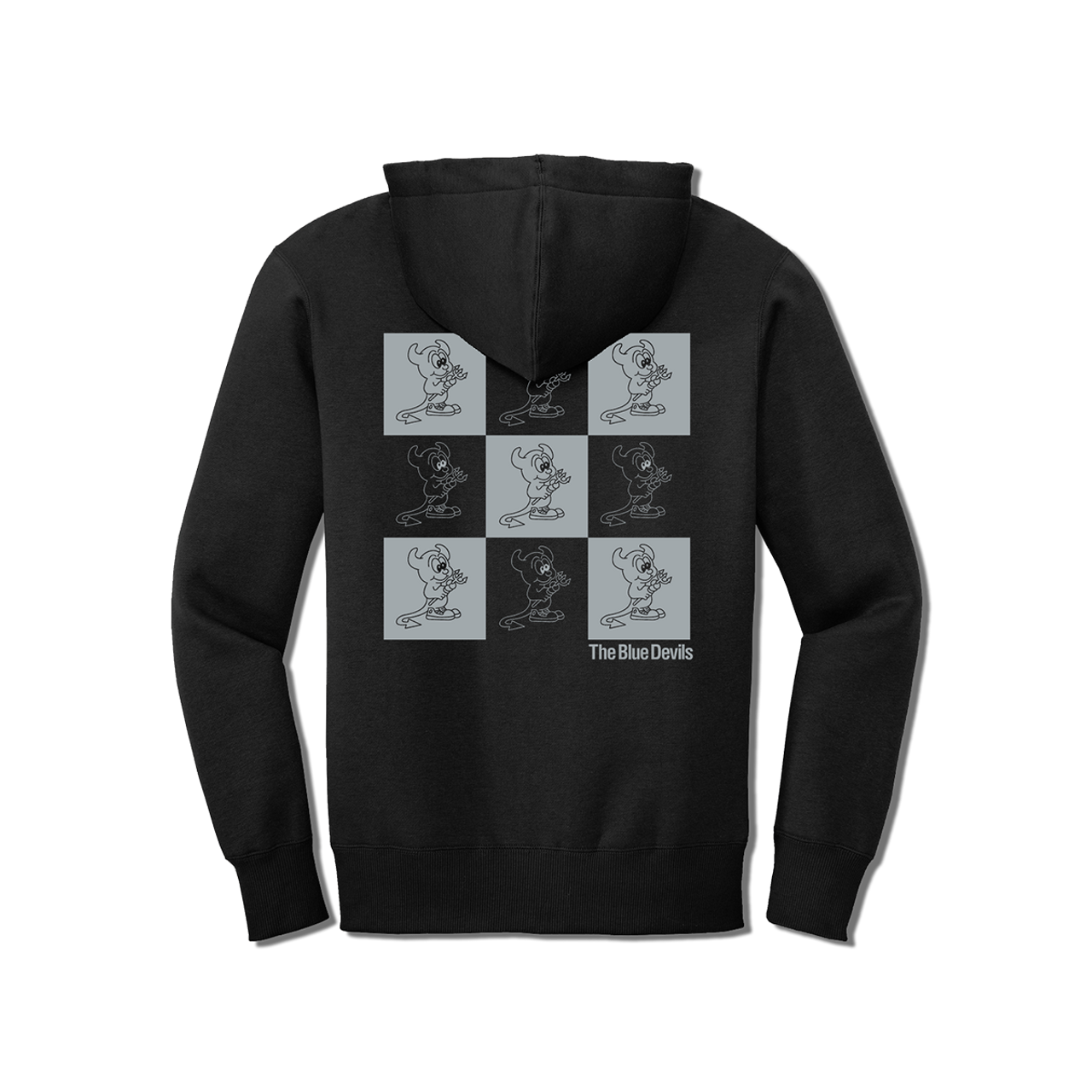 Blue Devils Lil' Devil Checkered Full-Zip Hoodie