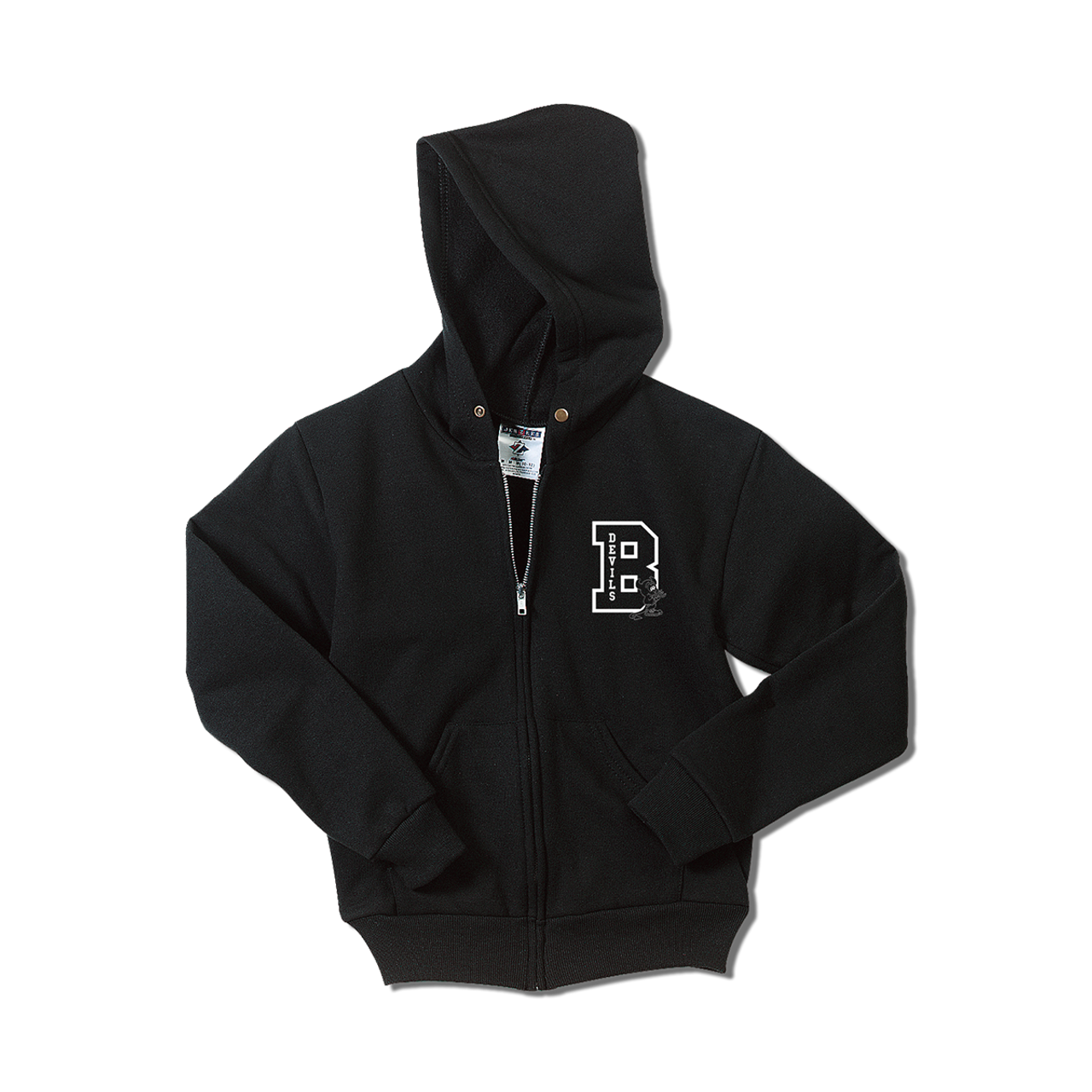Blue Devils Lil' Devil Checkered Full-Zip Hoodie