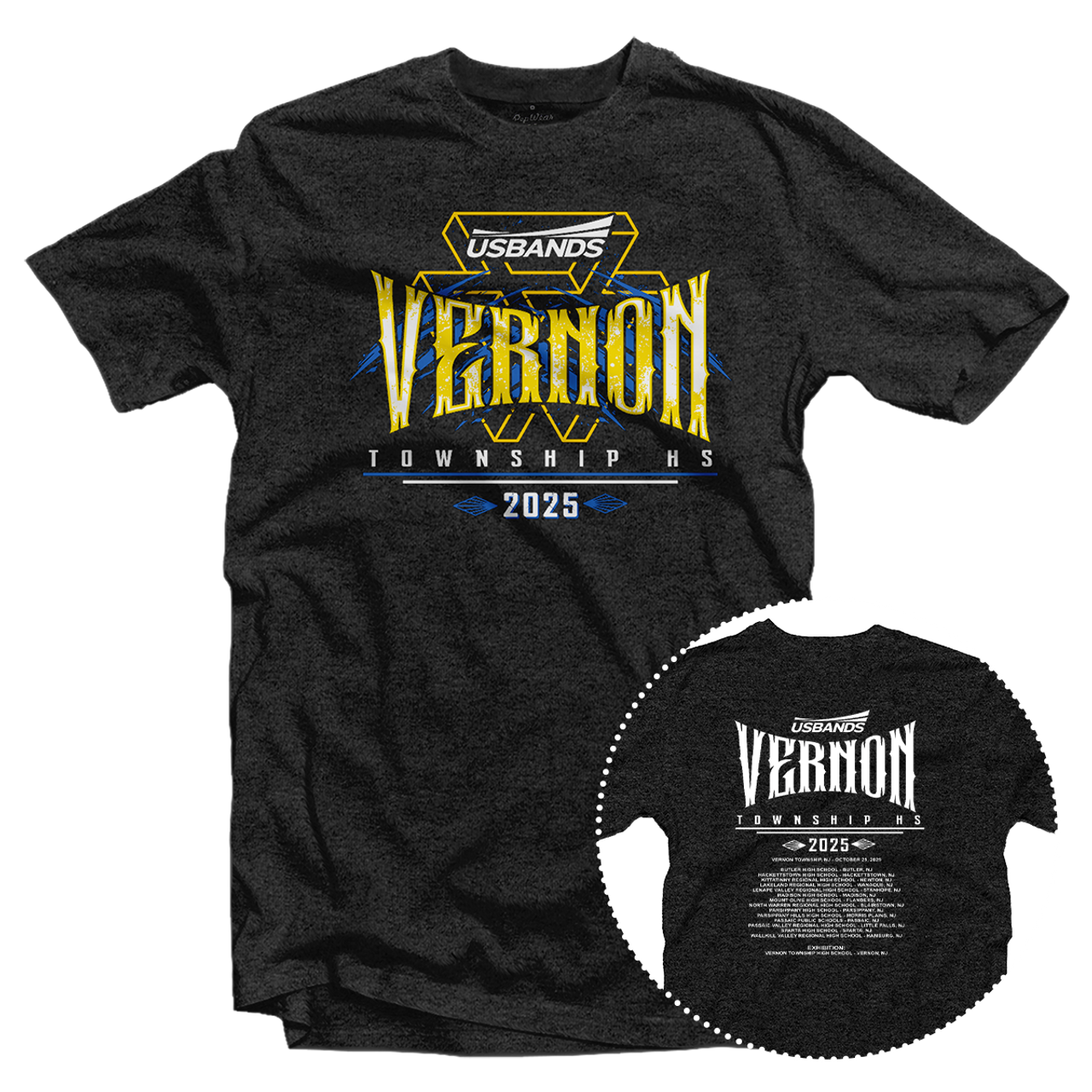 2025 USBands Vernon Township T-Shirt 2025 USBands Vernon Township T-Shirt