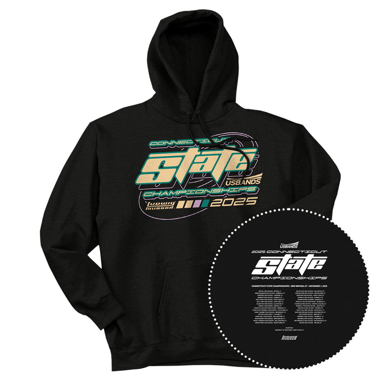 2025 USBands Connecticut State Championships Hoodie