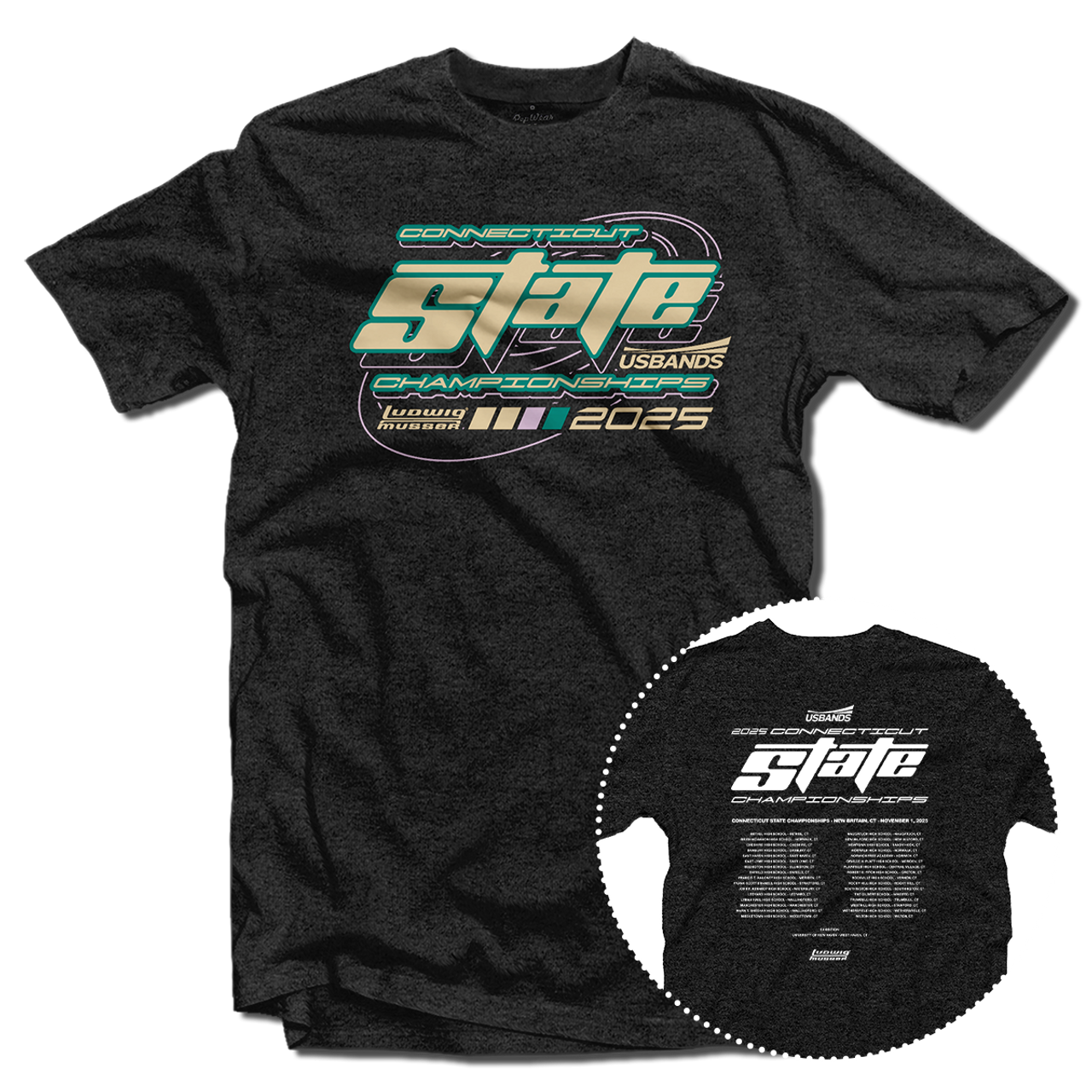2025 USBands Connecticut State Championships T-Shirt