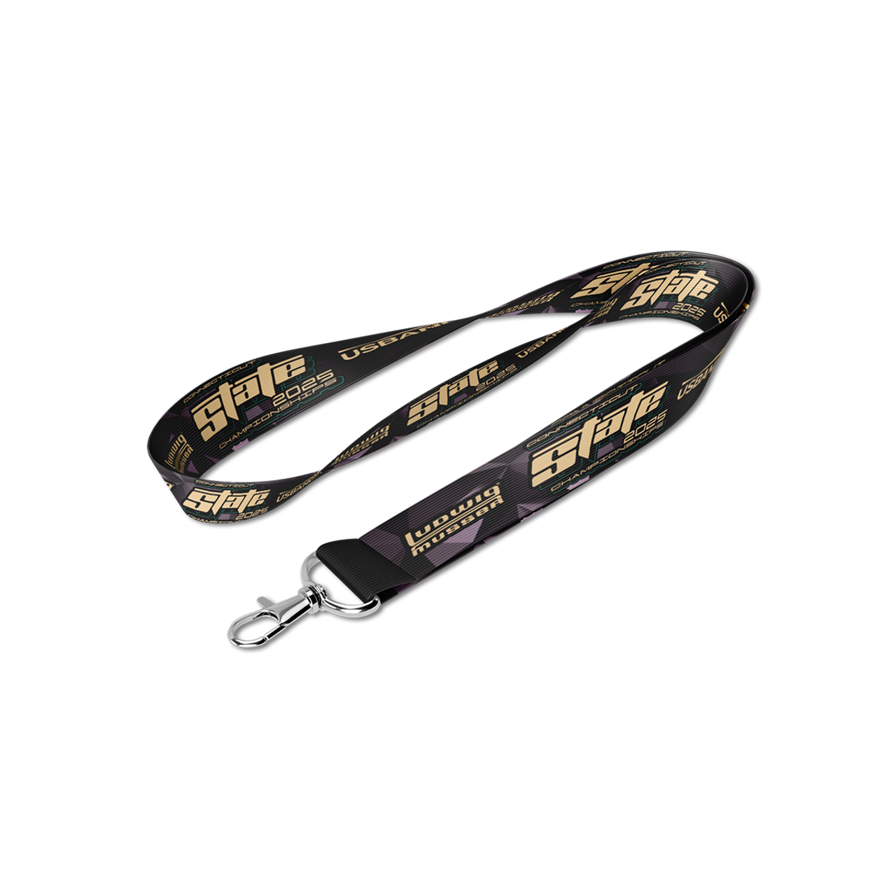 2025 USBands Connecticut State Championships Lanyard