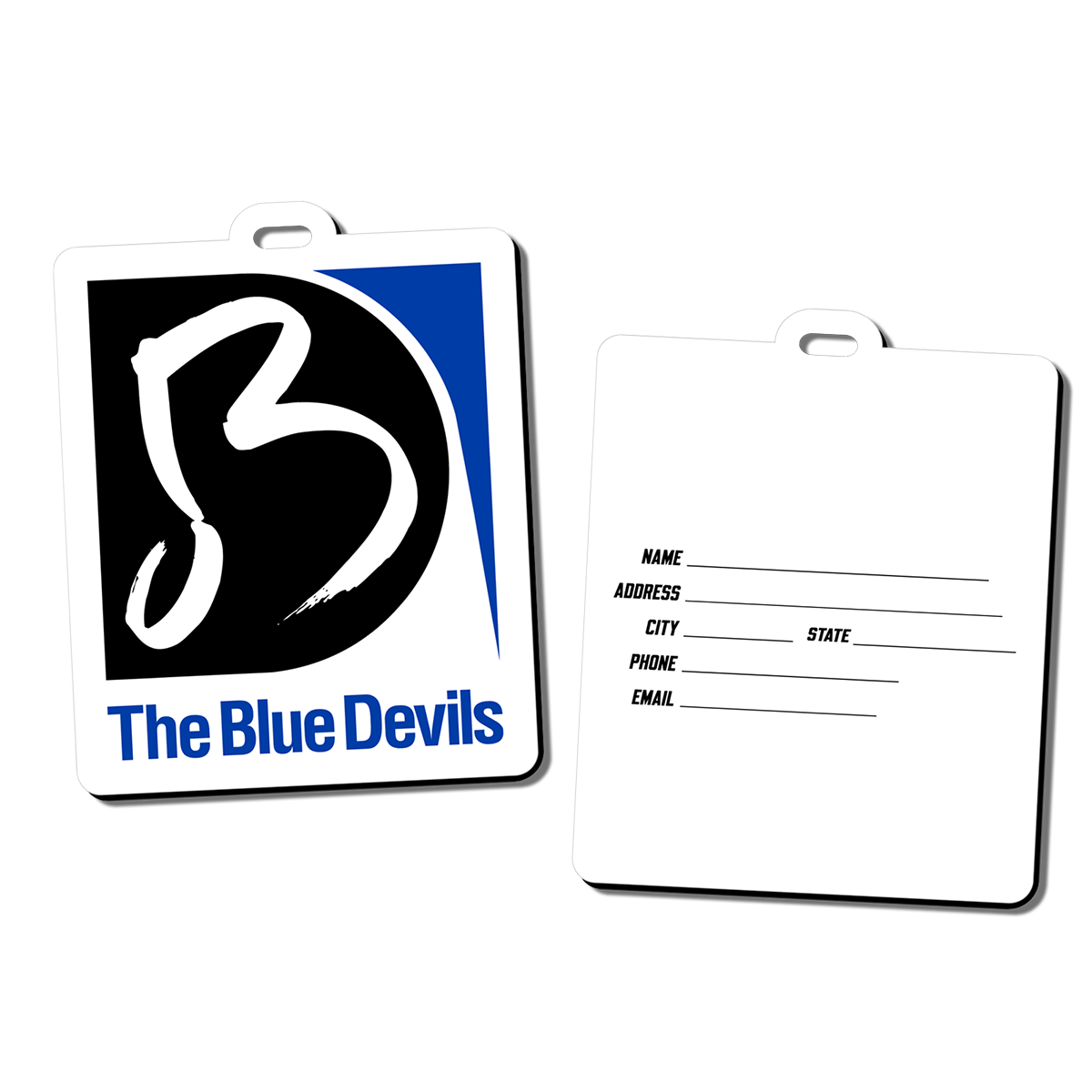 Blue Devils Bag Tag