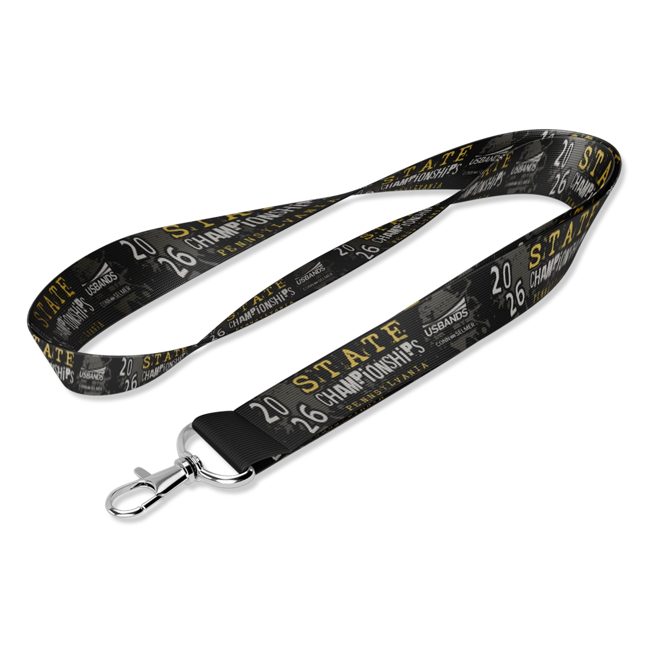 2026 USBands Pennsylvania State Championships Lanyard