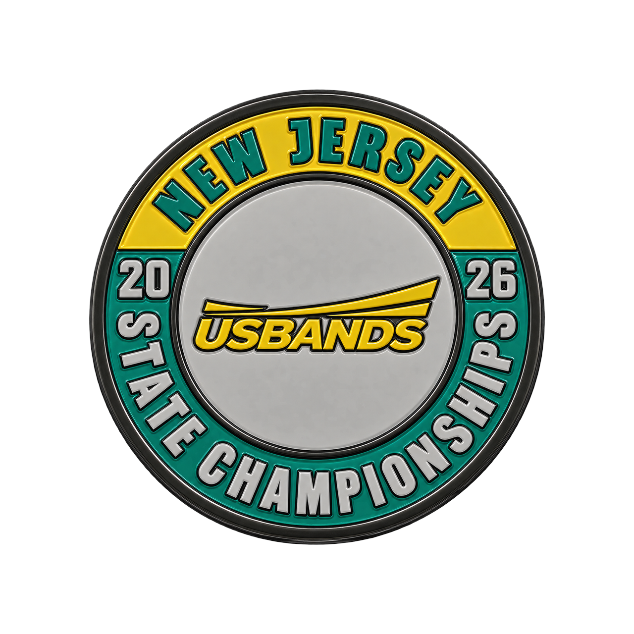 2026 USBands New Jersey State Championships Pin