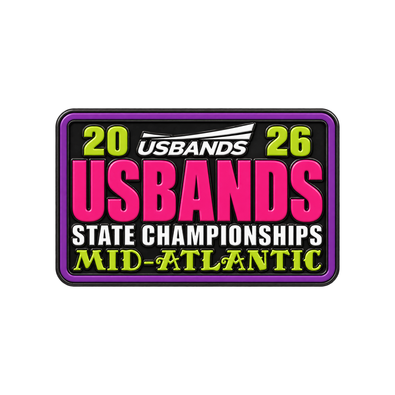 2026 USBands Mid-Atlantic States Championships Pin