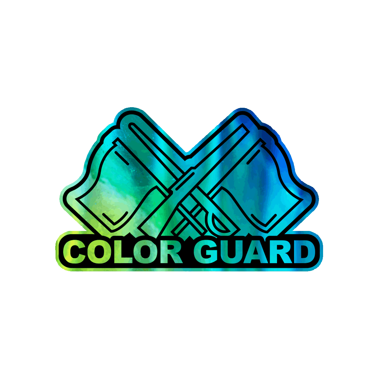 Color Guard Sticker