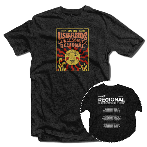 2025 USBands Burleson Regional T-Shirt 2025 USBands Burleson Regional T-Shirt