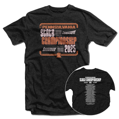 2025 USBands Pennsylvania State Championships T-Shirt