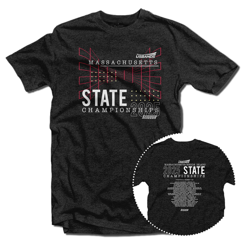 2025 USBands Massachusetts - Rhode Island State Championships T-Shirt