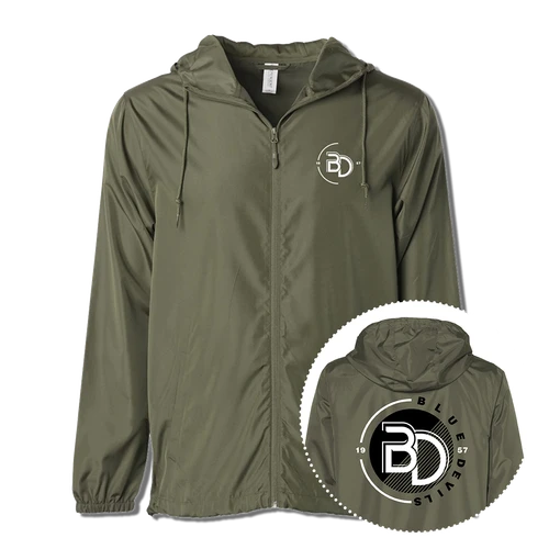 Blue Devils Army Windbreaker