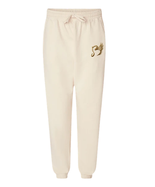 Blue Devils Ivory Metallic B Sweatpants