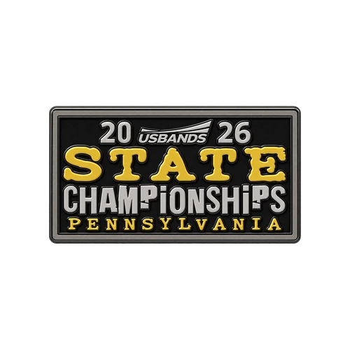 2026 USBands Pennsylvania State Championships Pin