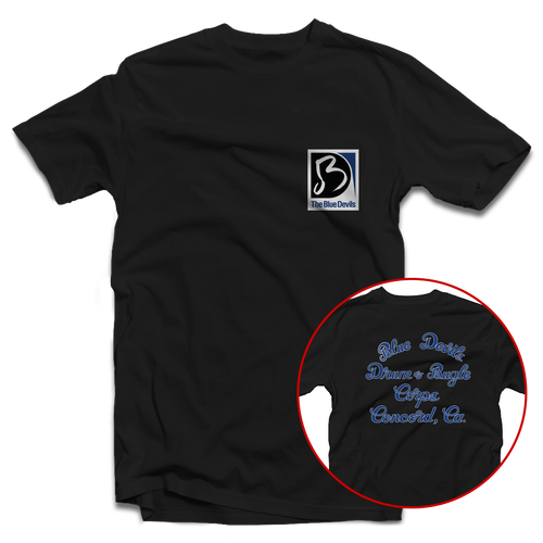 Blue Devil Corps Jacket Alumni Black T-Shirt Blue Devil Corps Jacket Alumni Black T-Shirt