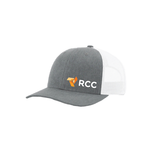 RCC Heather Grey/White Cap