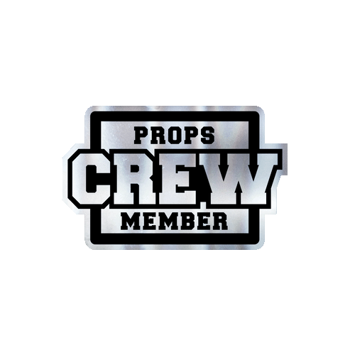 Props Crew Member Sticker