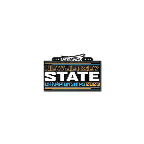 2023 USBands New Jersey State Championships Pin
