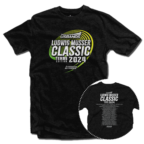 2024 USBands Ludwig Musser Classic - Texas Edition T-Shirt 2024 USBands Ludwig Musser Classic - Texas Edition T-Shirt