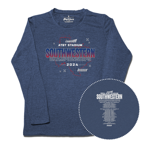 2024 USBands Southwestern Championships Long Sleeve 2024 USBands Southwestern Championships Long Sleeve