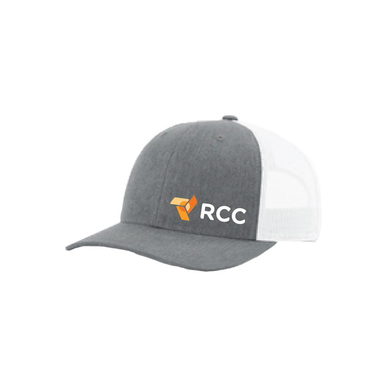 RCC Heather Grey/White Cap