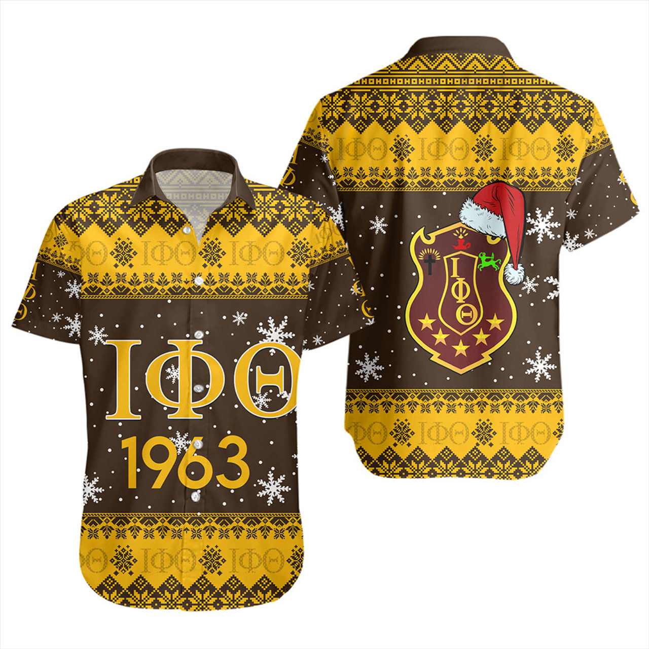 Iota Phi Theta Short Sleeve Shirt Fraternity Inc Christmas