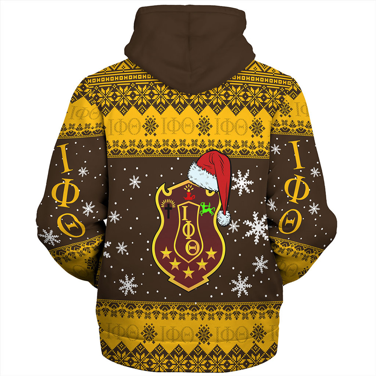 Iota Phi Theta Sherpa Hoodie Fraternity Inc Christmas