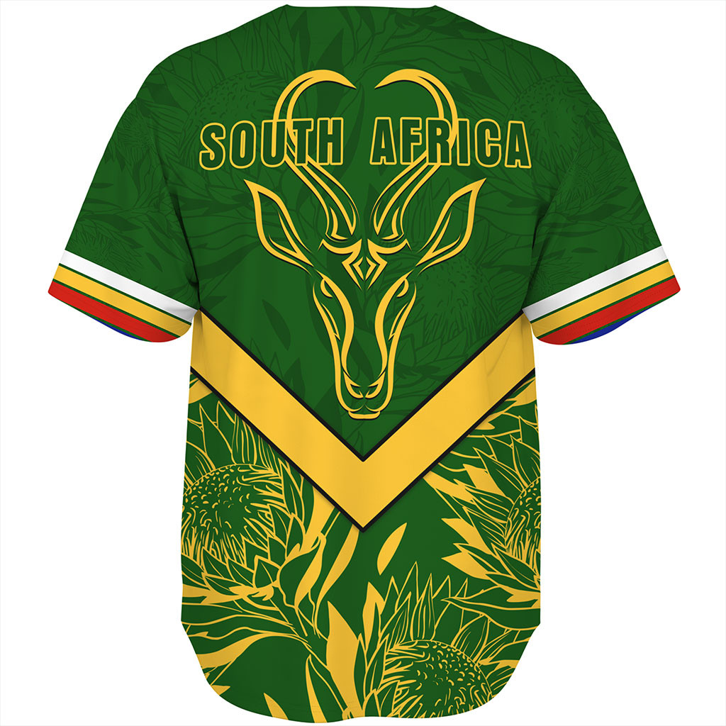Custom South Africa Cricket T shirt Go Champions Protea Pattern LT05