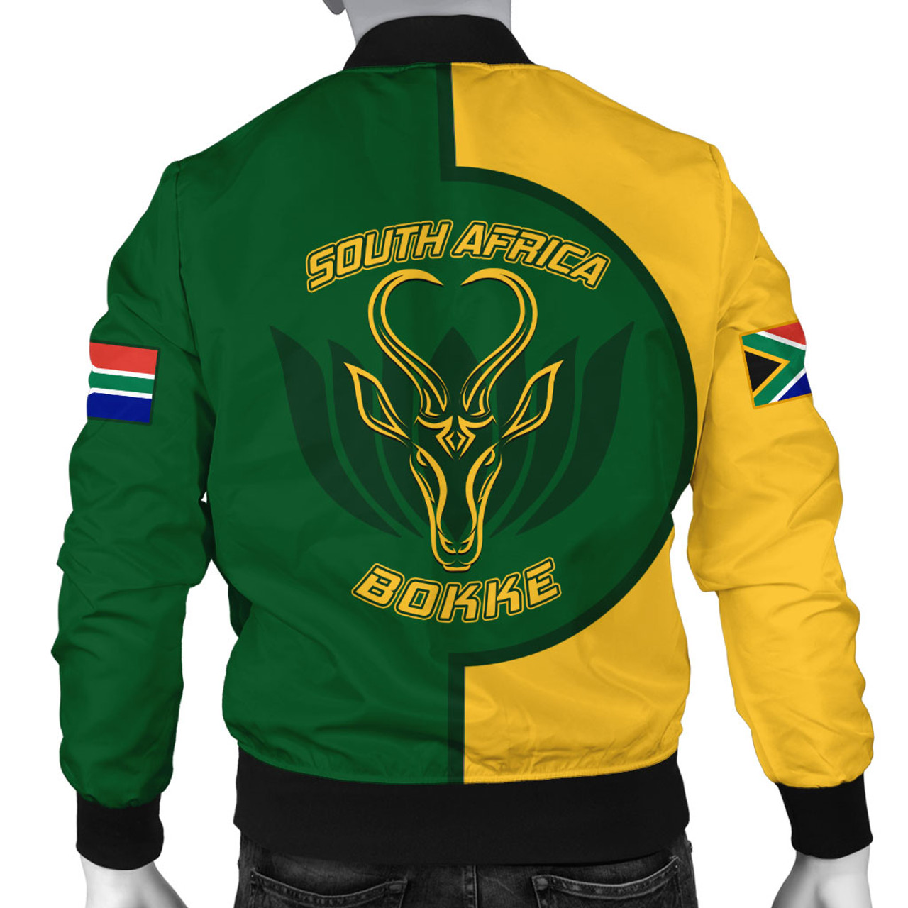 South Africa Bomber Jacket Circle Style