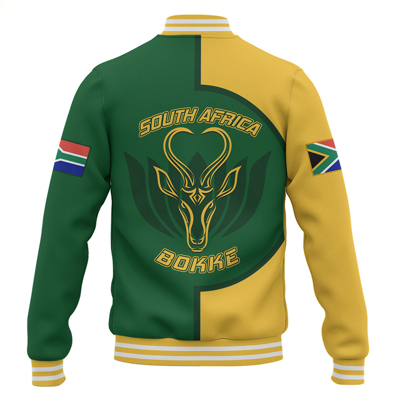 South Africa Baseball Jacket Circle Style