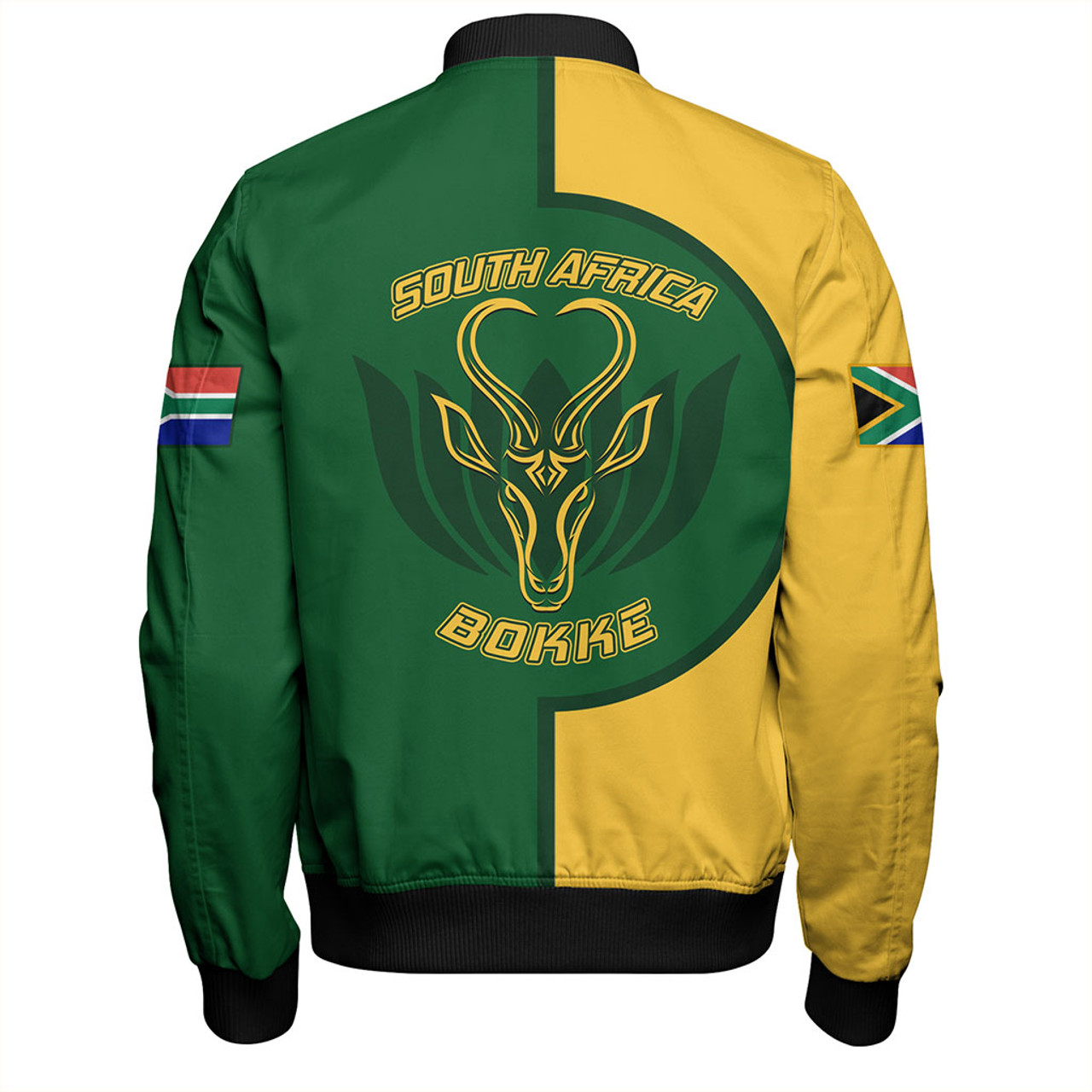 South Africa Zipper Bomber Jacket Circle Style