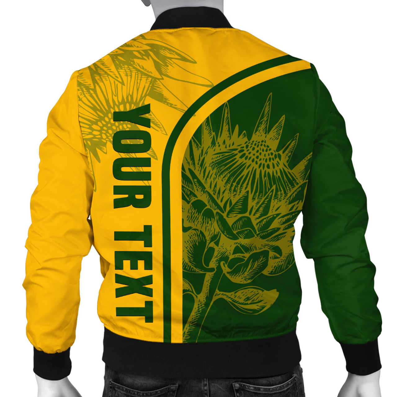 South Africa Bomber Jacket Custom In My Heart