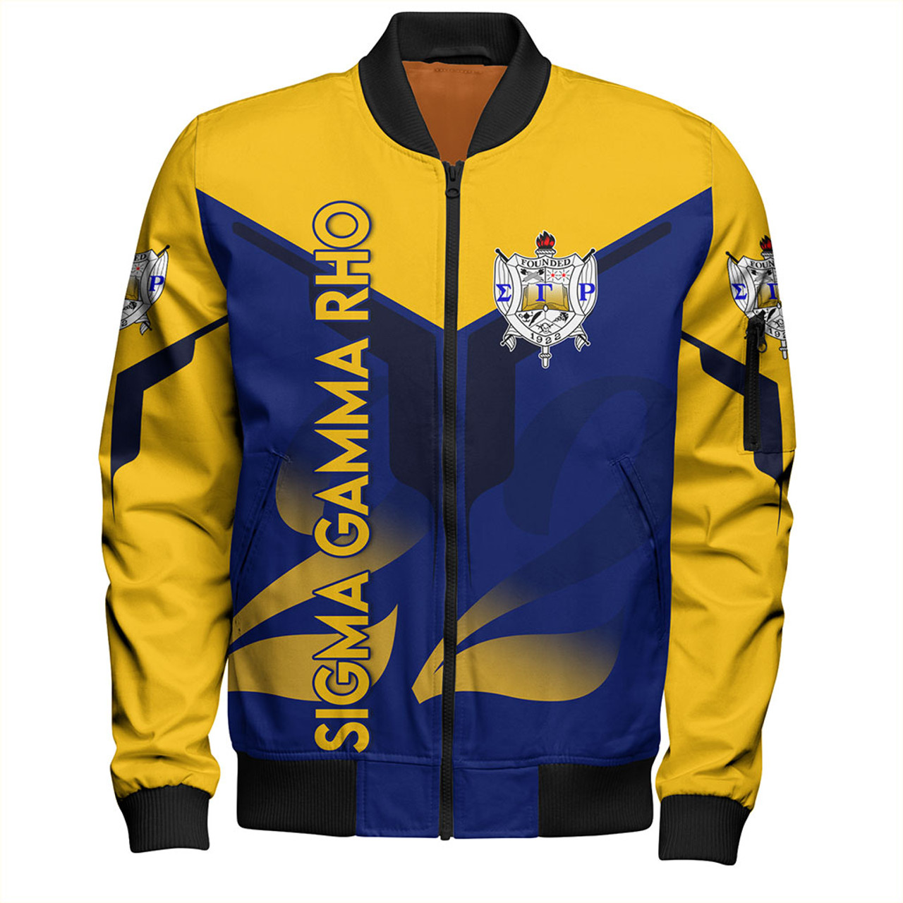 Sigma Gamma Rho Zipper Bomber Jackets Dringking Style