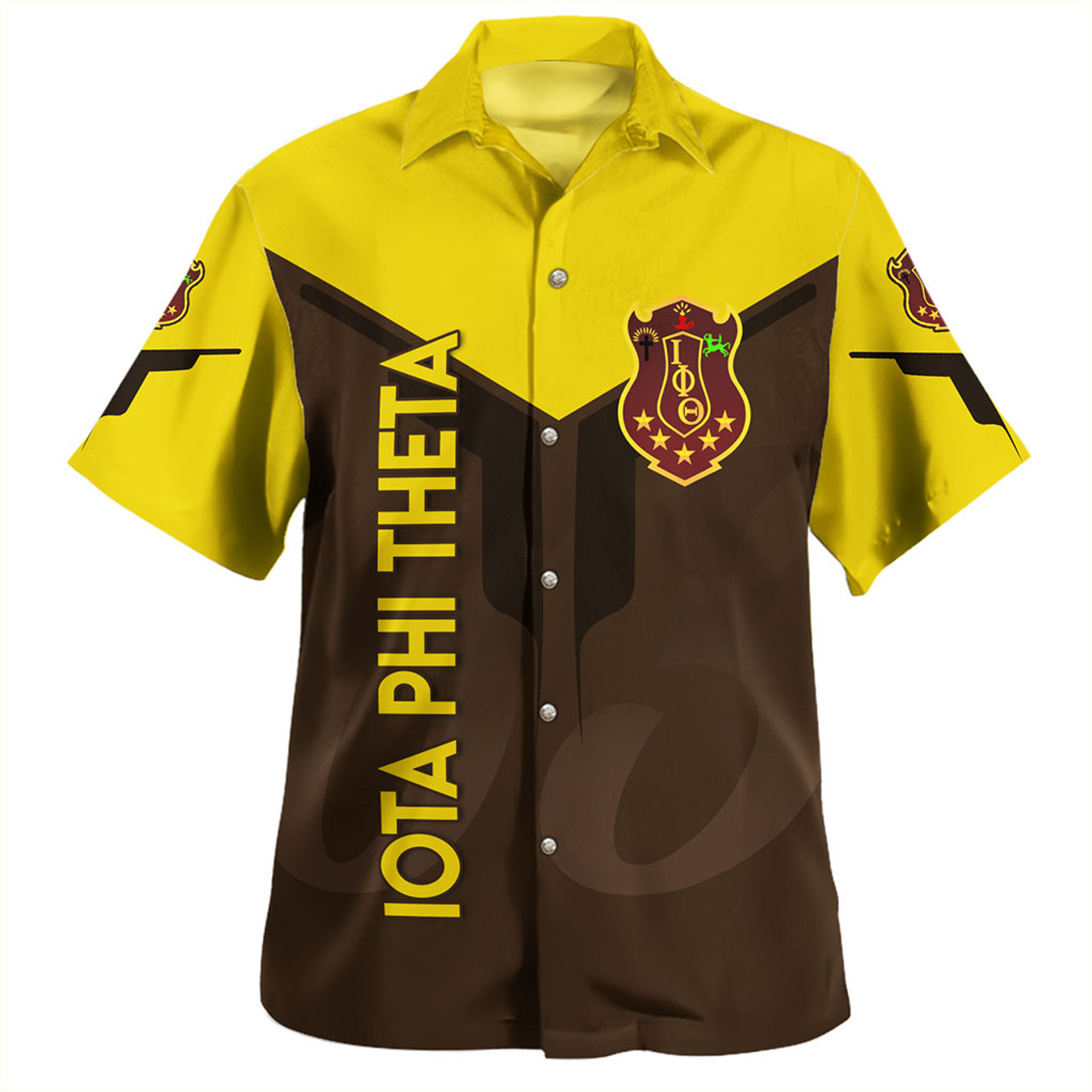 Iota Phi Theta Hawaiian Shirt Dringking Style