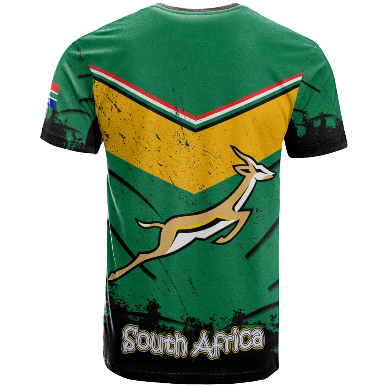 South Africa T-Shirt - Africa Vintage Grunge Style T-Shirt Desert Fashion 2