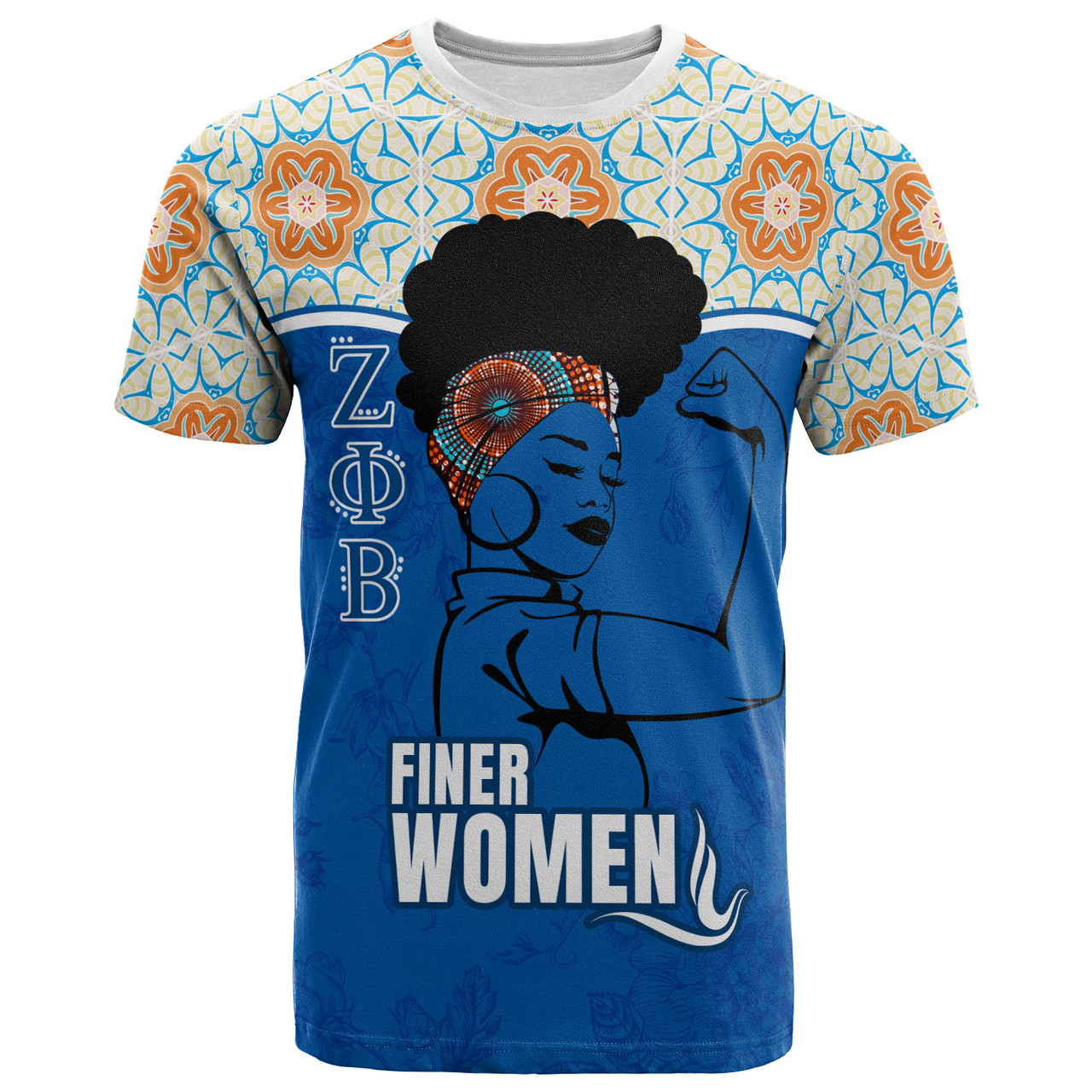 Zeta Phi Beta T-Shirt - Sorority Finer Women T-Shirt