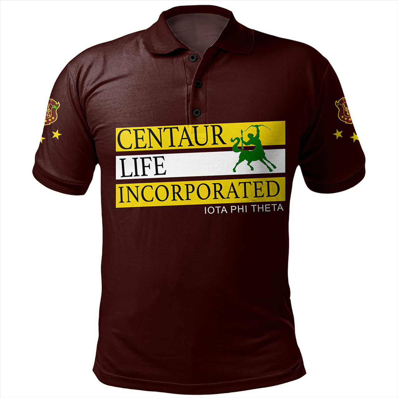 Iota Phi Theta Polo Shirt Centaur Life