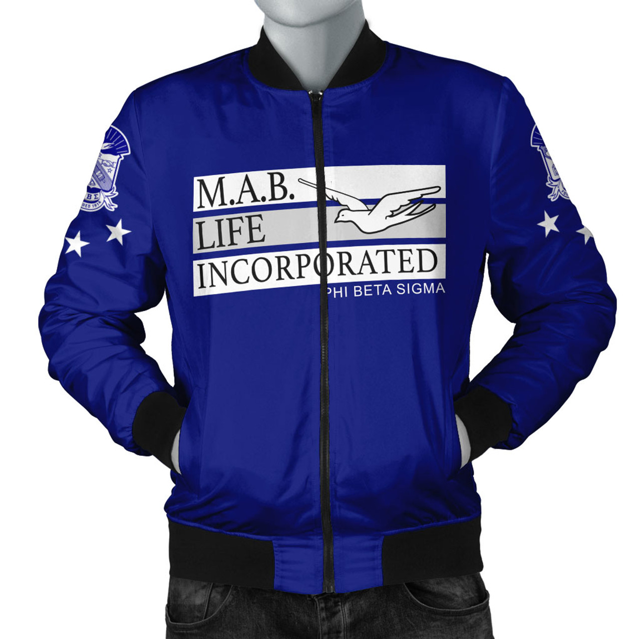 Phi Beta Sigma Bomber Jacket Mab Life