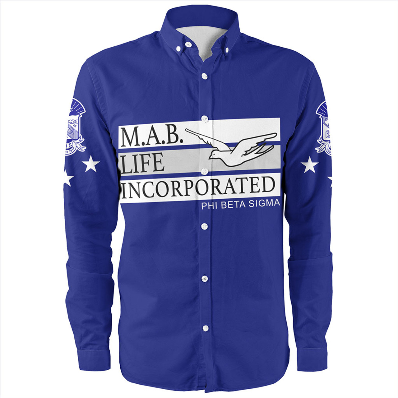 Phi Beta Sigma Long Sleeve Shirt Mab Life