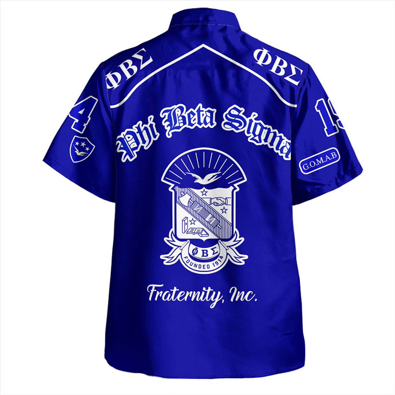 Phi Beta Sigma Hawaiian Shirt Greek Fraternity Style