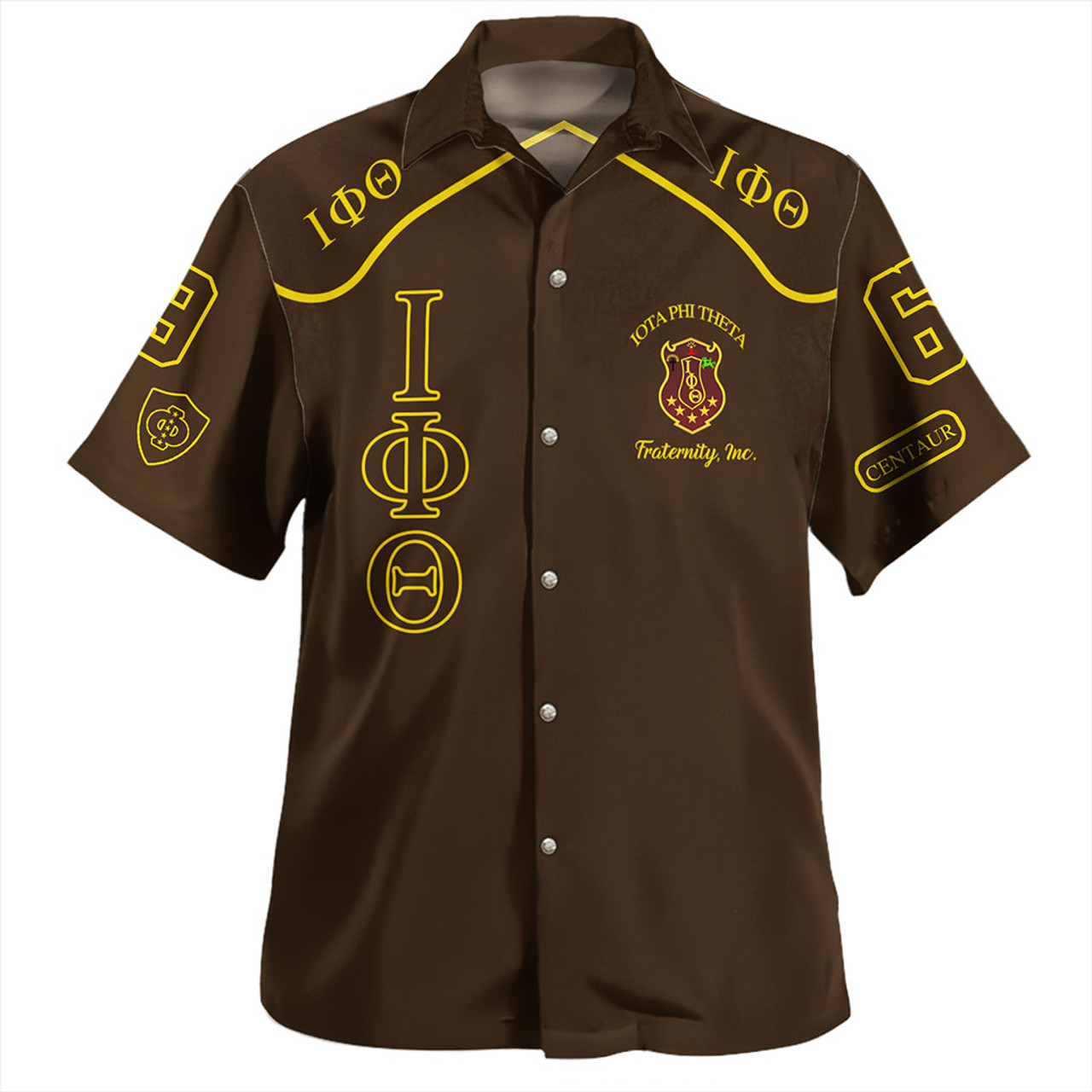 Iota Phi Theta Hawaiian Shirt Greek Fraternity Style