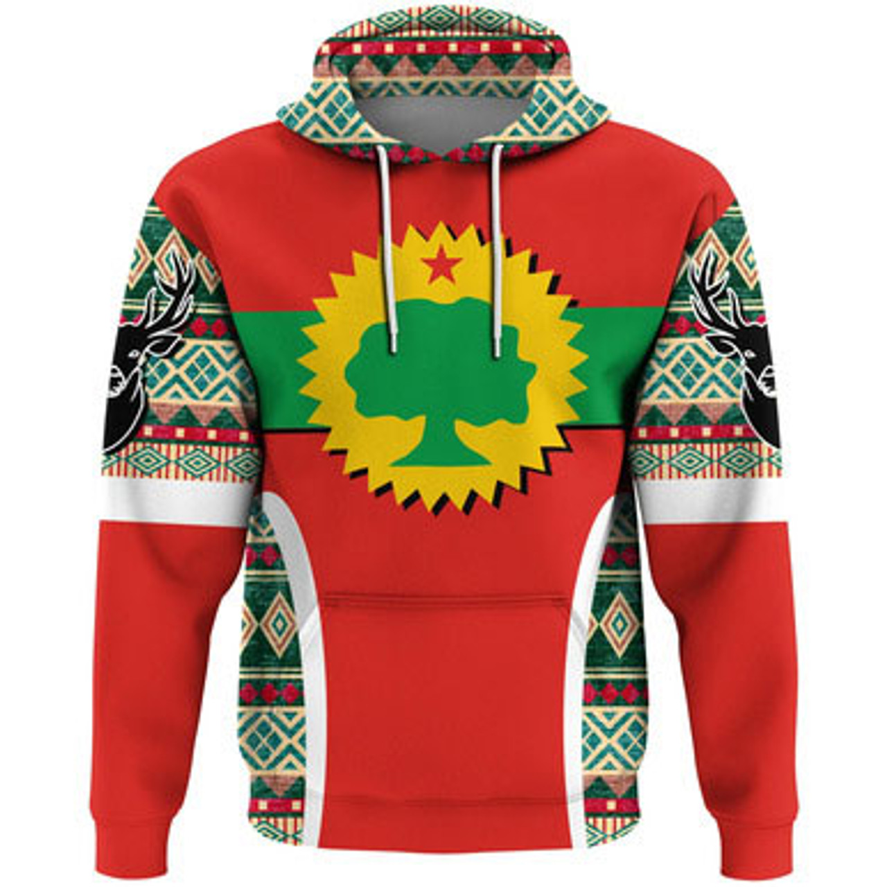 African Hoodie - Africa Oromo Hoodie