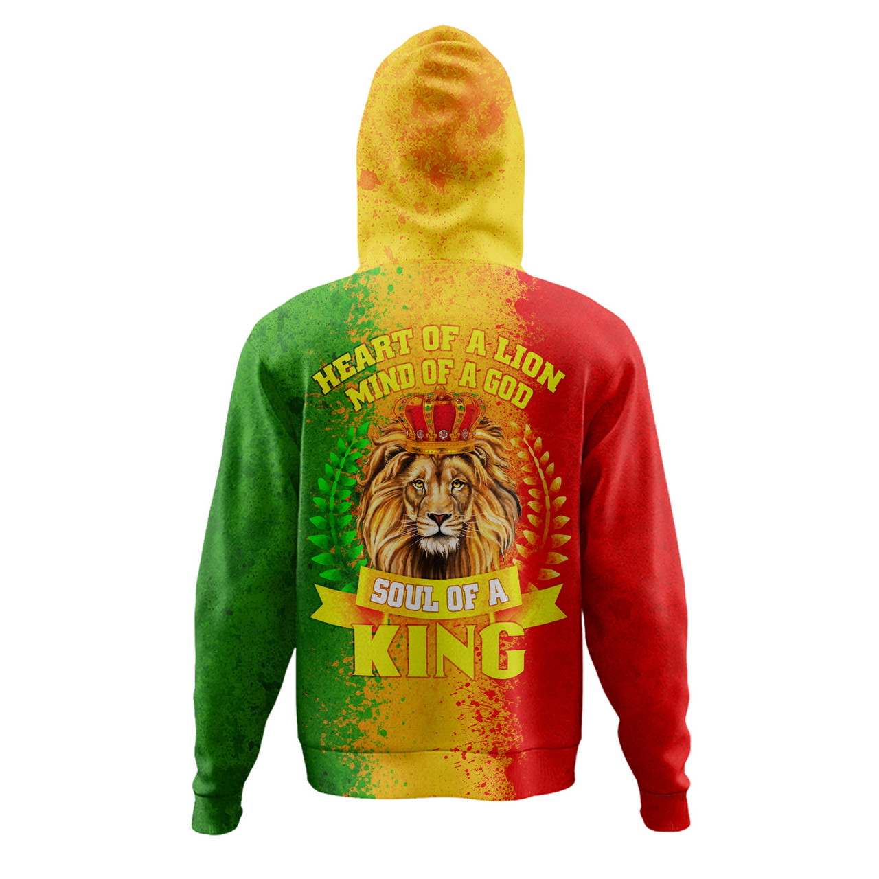 African Hoodie - African Soul Of A King Hoodie