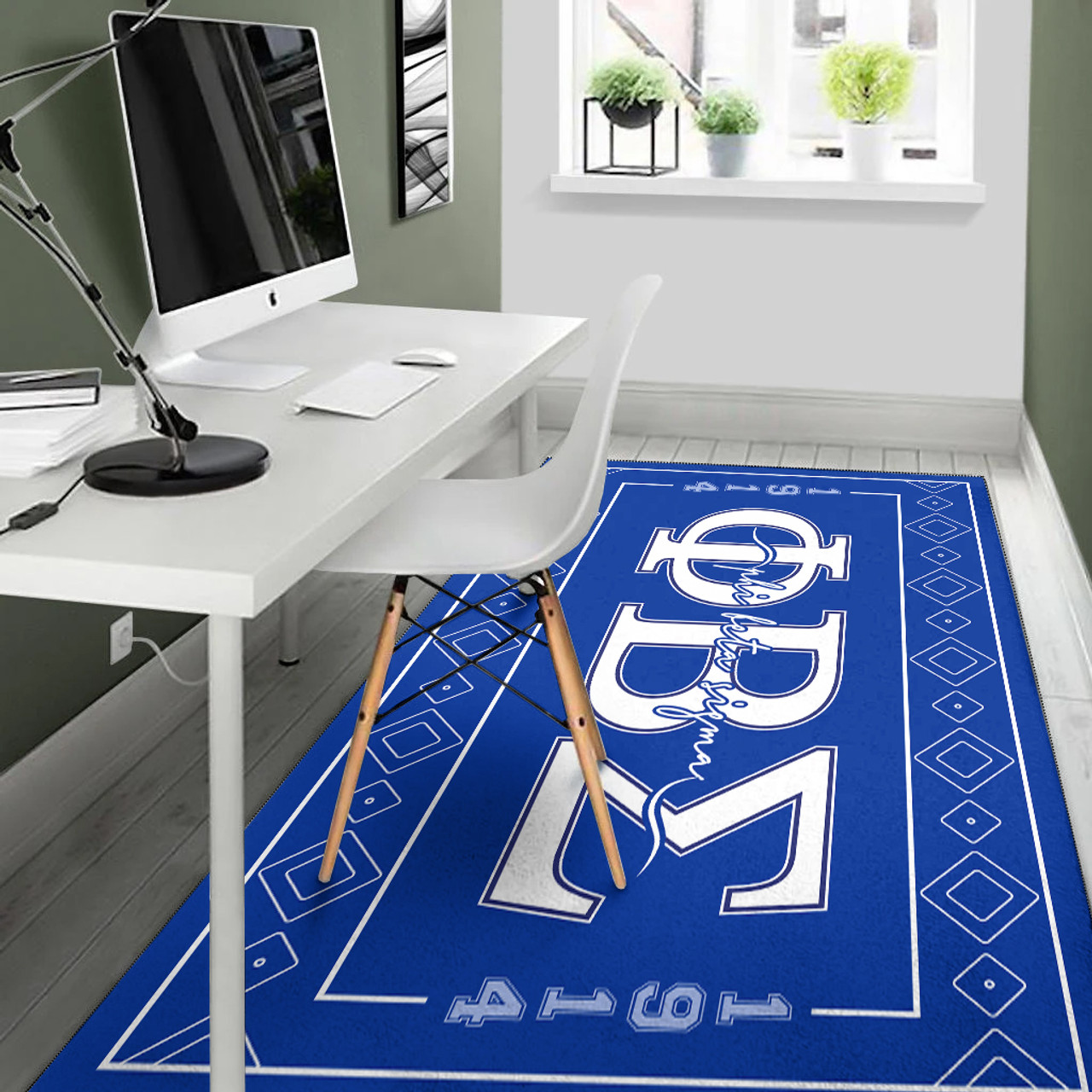 Phi Beta Sigma Area Rug Greek Letter 1914