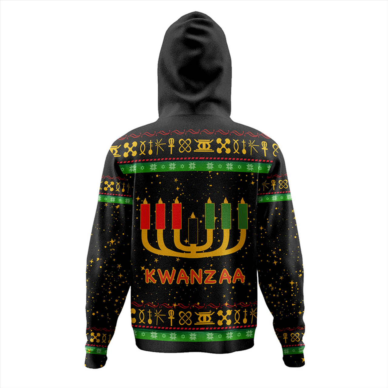 Kwanzaa Hoodie Africa Culture Pattern Christmas