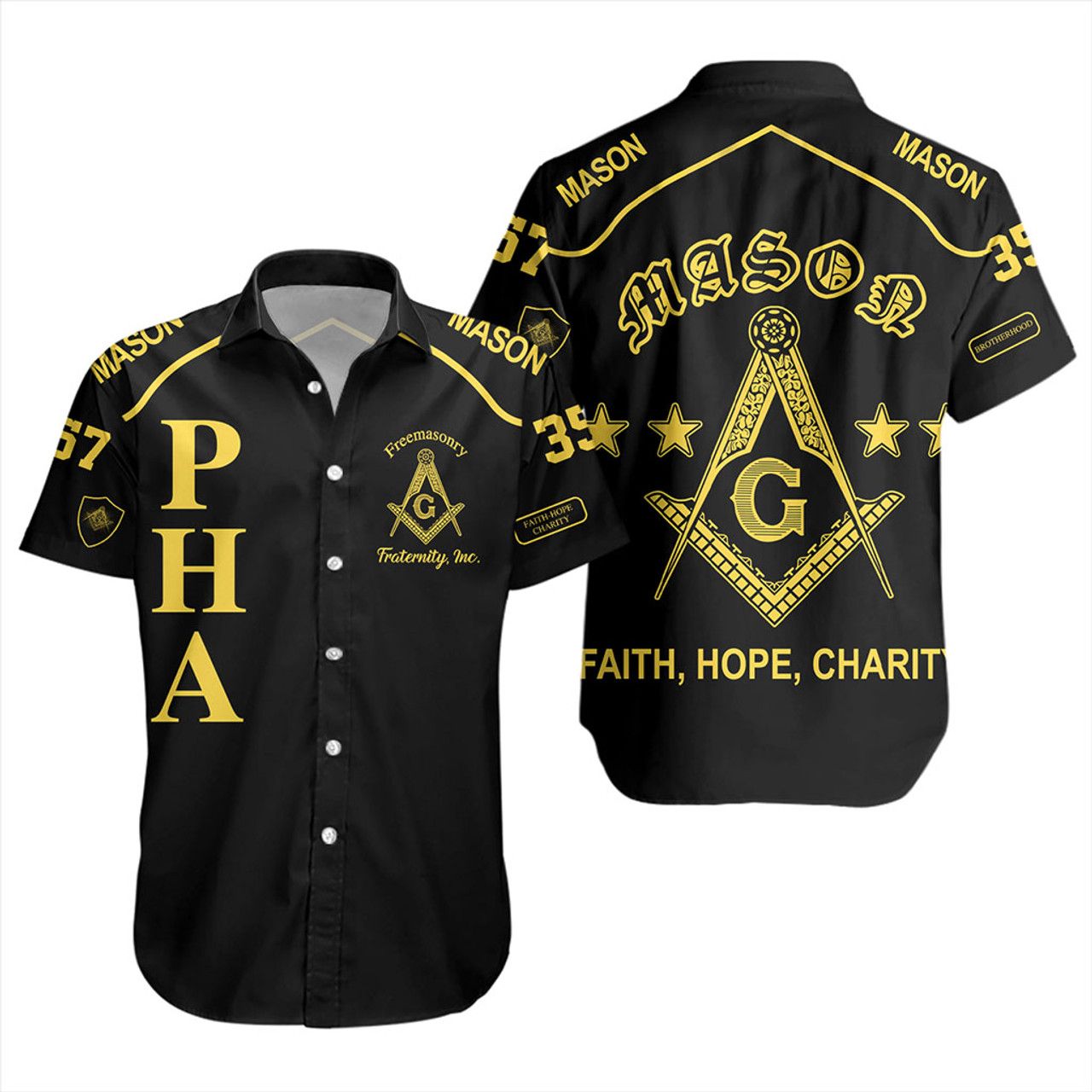 Freemasonry Short Sleeve Shirt Brotherhood