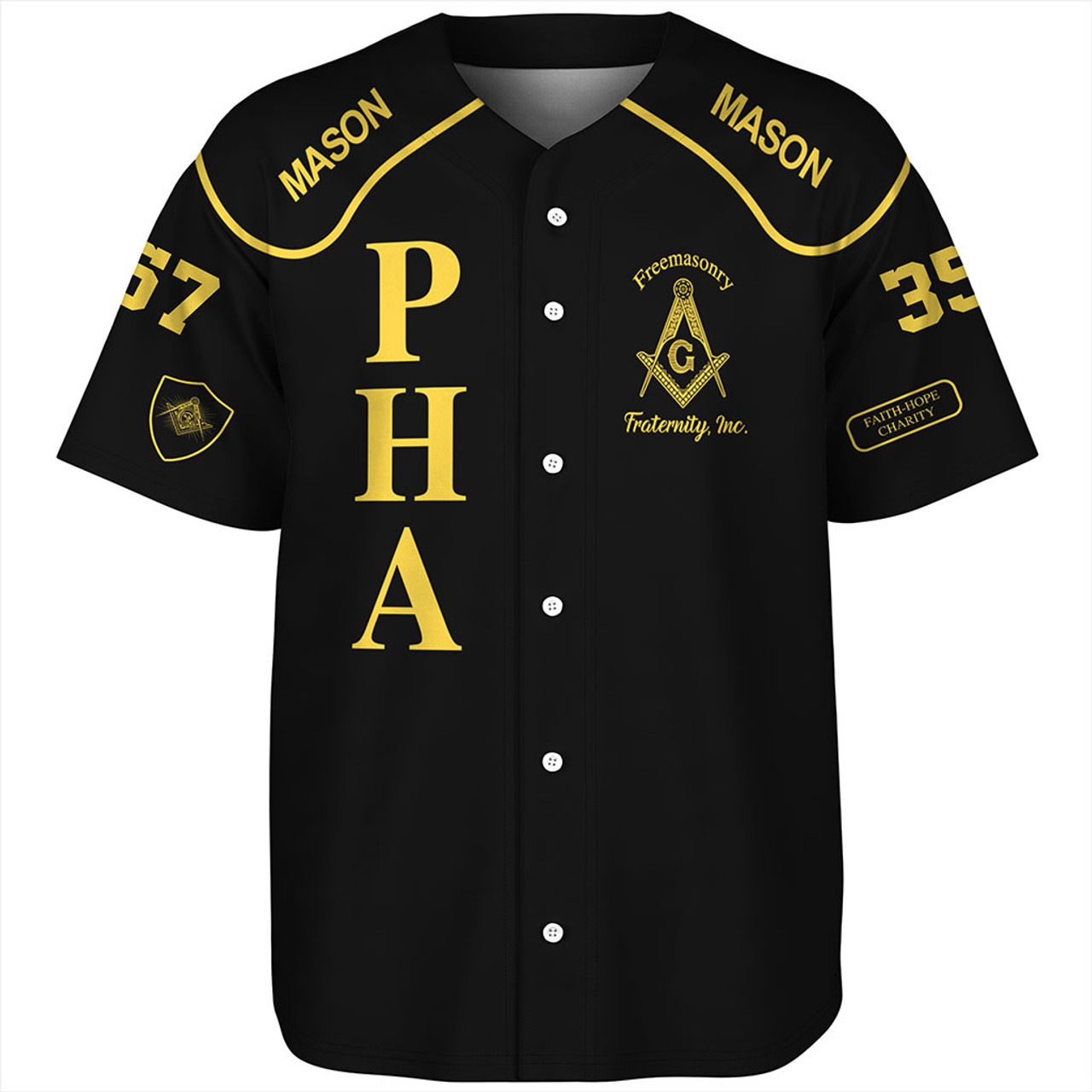 Freemasonry Baseball Shirt Brotherhood